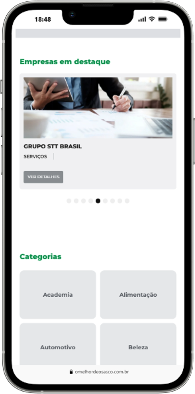 Anuncio STT página principal